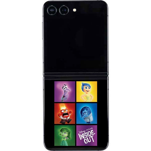 Disney Inside Out Character Portraits Galaxy Z Flip5 5G Skin